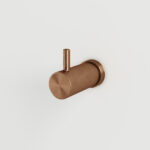 Towel hook Jay in brushed bronze finish