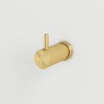 Towel hook Jay in brushed brass finish