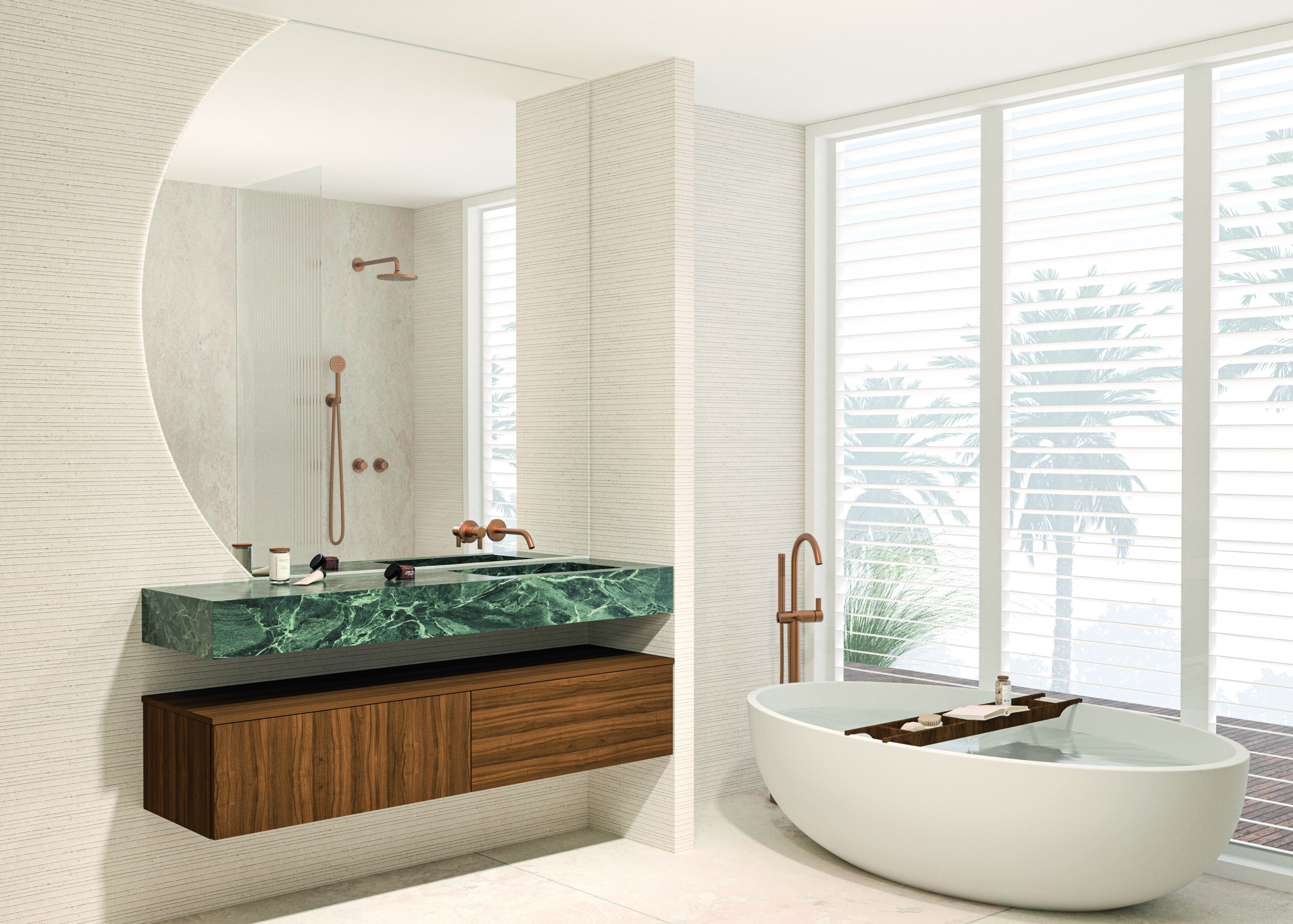 Sanibell: badkamermeubelen en badkamerkranen in vele vormen, kleuren en stijlen