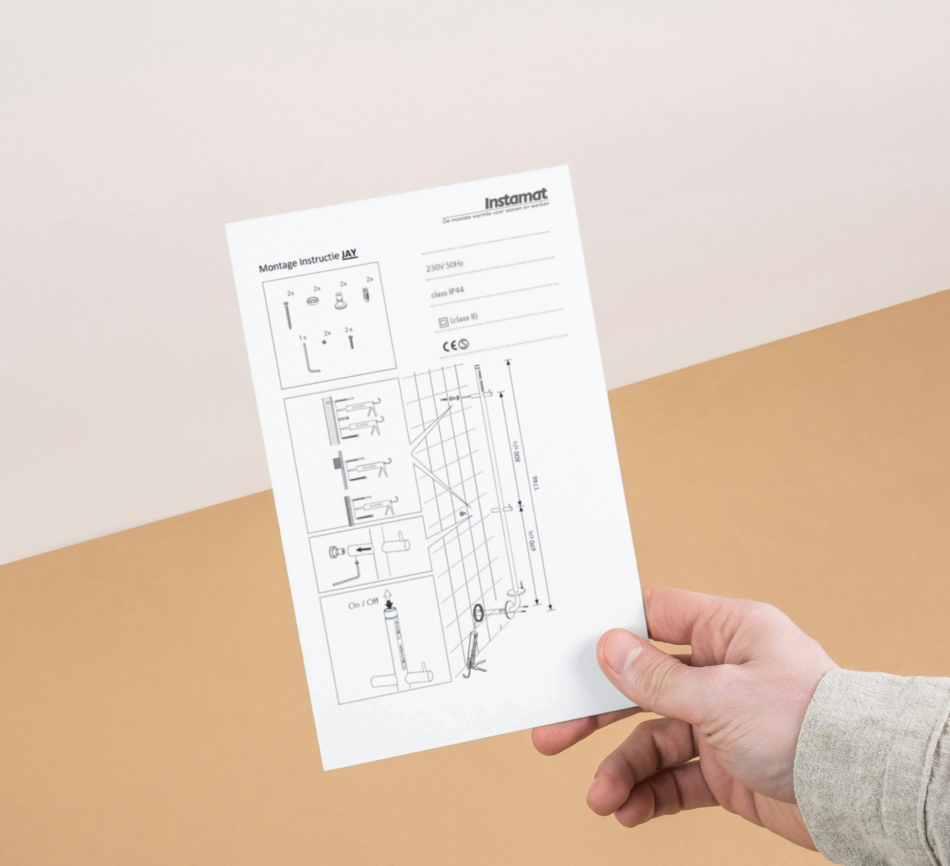 Montage instructie-JAY mockup